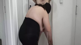 MaskedKinky - Ball tourture with weights