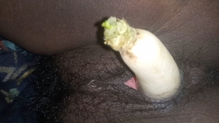 Desi indian sweet aunty fuck with fiance.Fuck with oil bottle and belan or bottle for fun