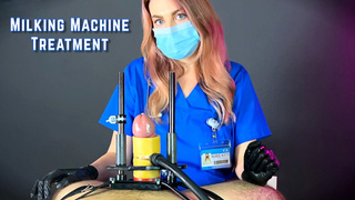 Nurse Kitty's Milking Machine Cums Treatment