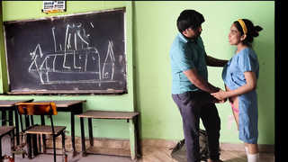 Indian School Youngster 18+ Quickie Sex in Empty Class