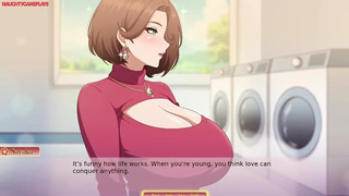 Banged The MILF Neighbor While Her Boy Is Not Home, She Cheated On Her Man With a Big Prick - MILF Neighbor 01
