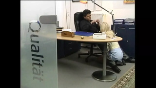 2 Fantastic Busty Blonde Secretaries MILFs Banged by 2 Humongous Rods
