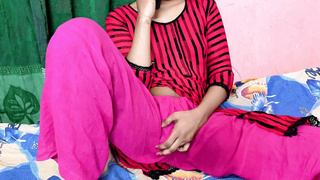 cute Horny bavbhi boned her devor when alon in room