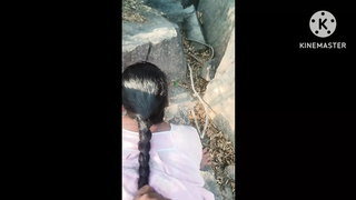 Doggy style in jungle