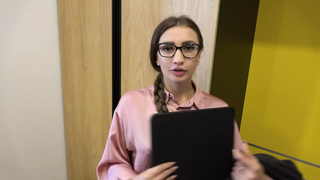 Sex with an English tutor while no 1 is home! Glasses, jeans, SELF PERSPECTIVE oral sex, real sex