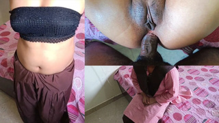 The teacher took a stunning 18 year mature Desi school slut to his home and boned her in the butt She was screaming in pain