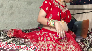 fine maa got massage before hard fuck in closeup in Hindi audio in village.