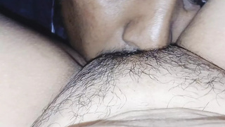 DESI STEPSISTER FIRST TIME LOVING THE VAGINA LICKING