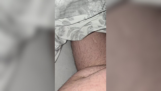 Ups step mom grabbed step son rod under his leg