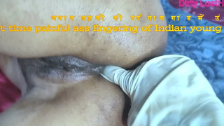 First time painful rear-end fingering of indian fresh slut (ziya)