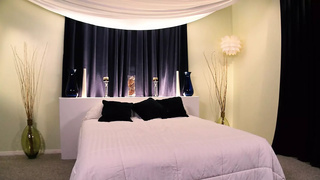 Abby Cross Loves to Watch Jizz Fly From His Dick Onto Her Snatch