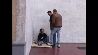 Threesome Fuck with Stranger and 2 Large Schlongs