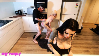 Hot Deaf housewife gets cheated on by huge penis and best friend (spunk in mouth)
