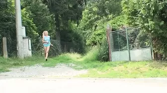 Fresh stepdaughter catches older adoptive parents having sex