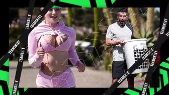 Dad Crush - 2 Sleazy Youngster Step Daughters Compete To Satisfy Their Horny Perv Step Father