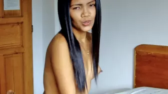 TrikePatrol Perky Tit Pinay Spreads Legs For Foreign Cock Pole