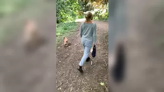 Butt-Sex on a Dog Walk