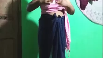 Omg! Indian Punjabi bitch has soft butt-sex sex with Sarara dress