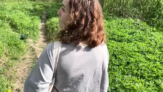 Fine Teenagers Fucking and Pee in the Woods Part two