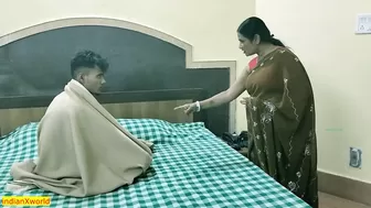 Indian Bengali stepmom alluring rough sex with teenie son! with clear audio