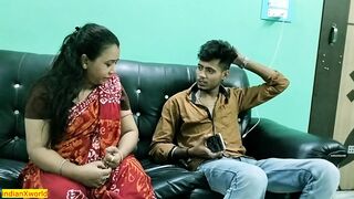 Indian Bengali stepmom amazing sexy sex! Indian taboo sex