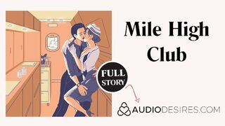 Lesbo Mile High Club | Erotic Audio Story | Lezbian Public Sex | ASMR Audio Porn for Women