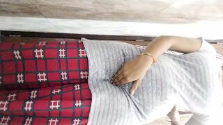 Fresh charming chick bathing in Indian home Indian attractive slut desi