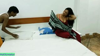 Indian 18yrs Devar erotic hard-core sex with juicy bhabhi! Real sex