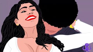 18+ Desi Attractive Indian Bhabhi - Mia Khalifa's Giant Bum sexed by BBC - Ass-Sex Sex - Hindi Audio - Animated Asian Cartoon Porn