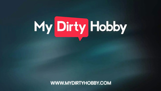 MyDirtyHobby - Stunning blonde gets her mouth full of spunk