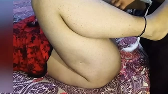 First time desi Aunty Ass-Sex sex with Newly married indian bhabhi with clear hindi kinky audio Real Home-Made