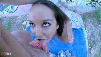 Naughty ass sex gonzo with brazilian thin pornstar Francys Belle