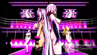 mmd r18 Mash and BB Pele Love Dee sperm swallow 3d asian cartoon
