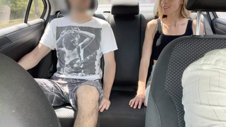 Ex-Wife rammed and gets cream pie in back of car by friend while hubby drive