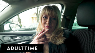 ADULT TIME - British GILF Picked Up For Hard Rough Fuck By Eastern European Nikki Nuttz! SELF PERSPECTIVE Fuck!