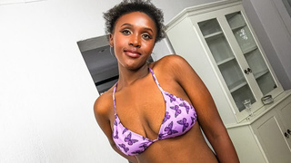 Black Casting - Fine Afro Bikini Babe Wants A Hard BWC Pounding