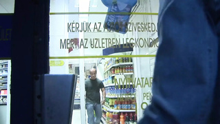 Saleswoman Is Drilled by the Boss in the Supermarket
