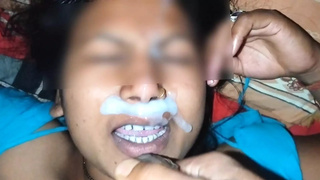 Spunk in mouth Desi bhabhi Hard Sex