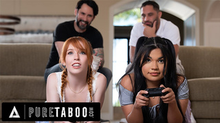 PURE TABOO Unhappily Married DILFs Grow Strong Desire For Stepdaughters Madi Collins & Summer Col