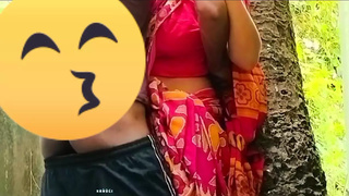 Daddy nailed my cream-pie cunt outdoor