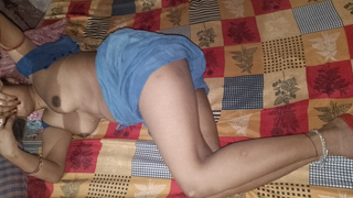 Dheere se daliye, virgin hu' - Desi high school skank 18+ Hindi talking slutty and losing her butt-sex virginity