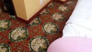 In the Hotel Gorgeous Bitch Hoooker Gets Fuckface and Blows Sperm